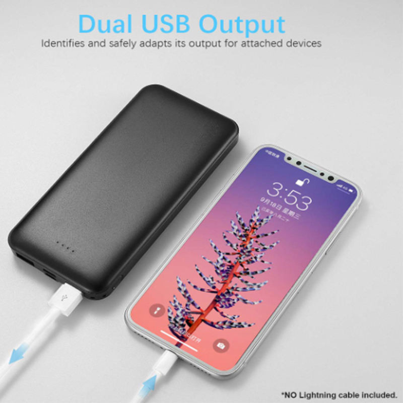 Portable Power Supply 10000mah Multi-type design Power Bank