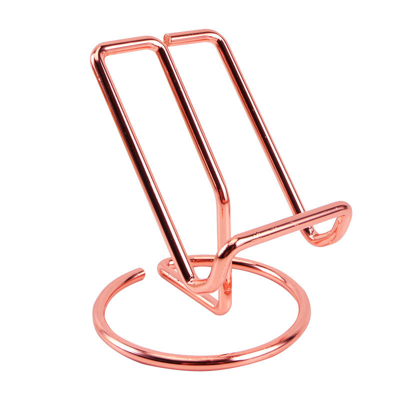 Simple creative metal display tripod stand for phone