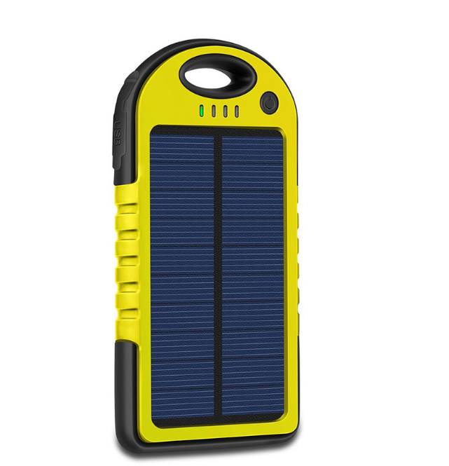 Waterproof Dustproof Solar Panel Charger Power Bank 4000Mah
