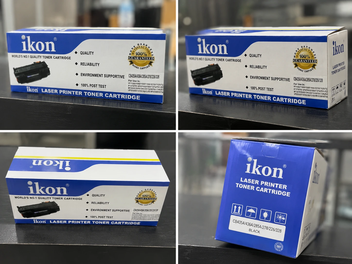 Ikon Toner Cartridge – প্রিমিয়াম লেজার প্রিন্টার টোনার | Digital Gallery Kalapara